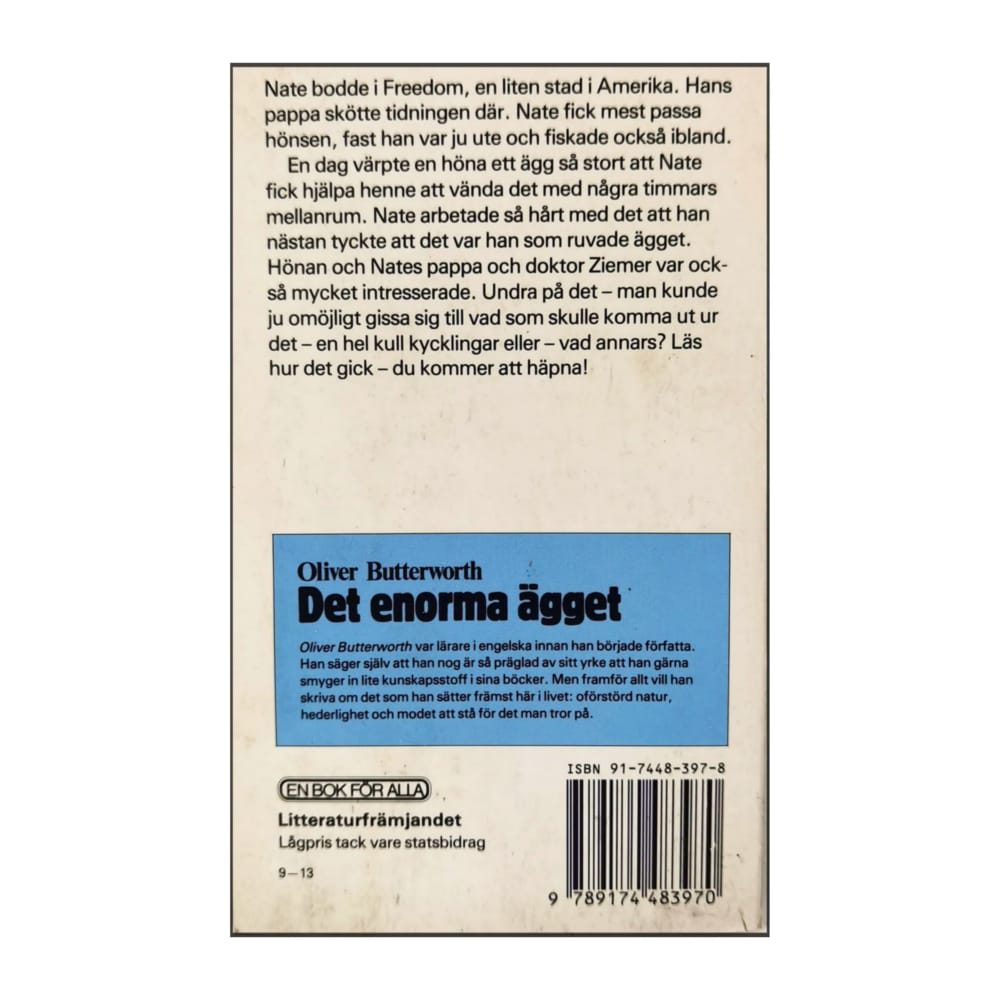 Oliver Butterworth: Det Enorma Ägget
