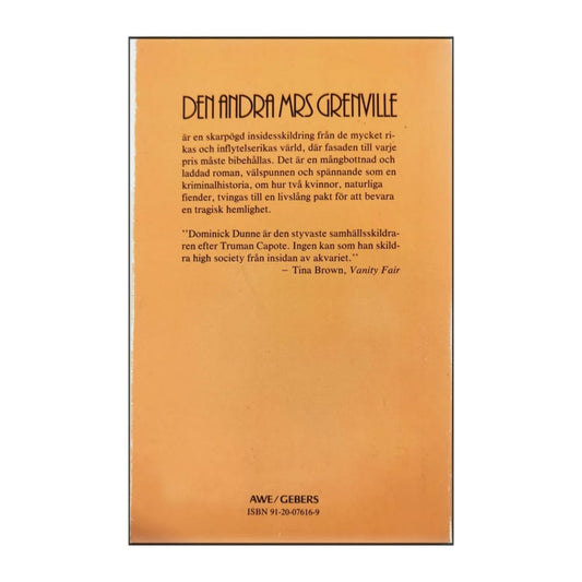 Dominick Dunne: Den Andra Mrs Grenville