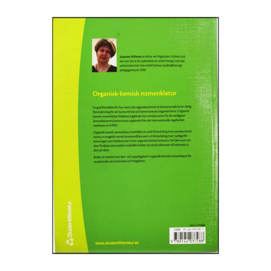 Susanne Wikman: Organisk-Kemisk Nomenklatur