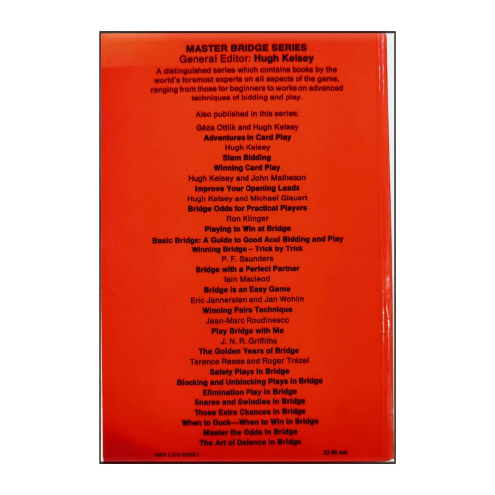 Ron Klinger: Bridge Without Error