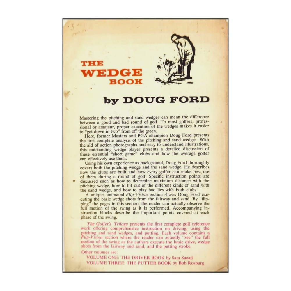 Doug Ford: The Wedge Book