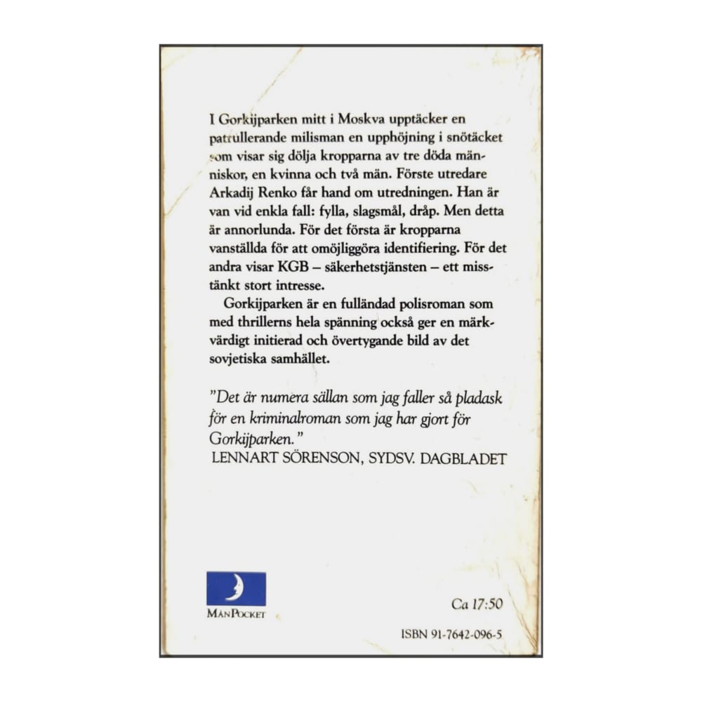 Martin Cruz Smith: Gorkijparken