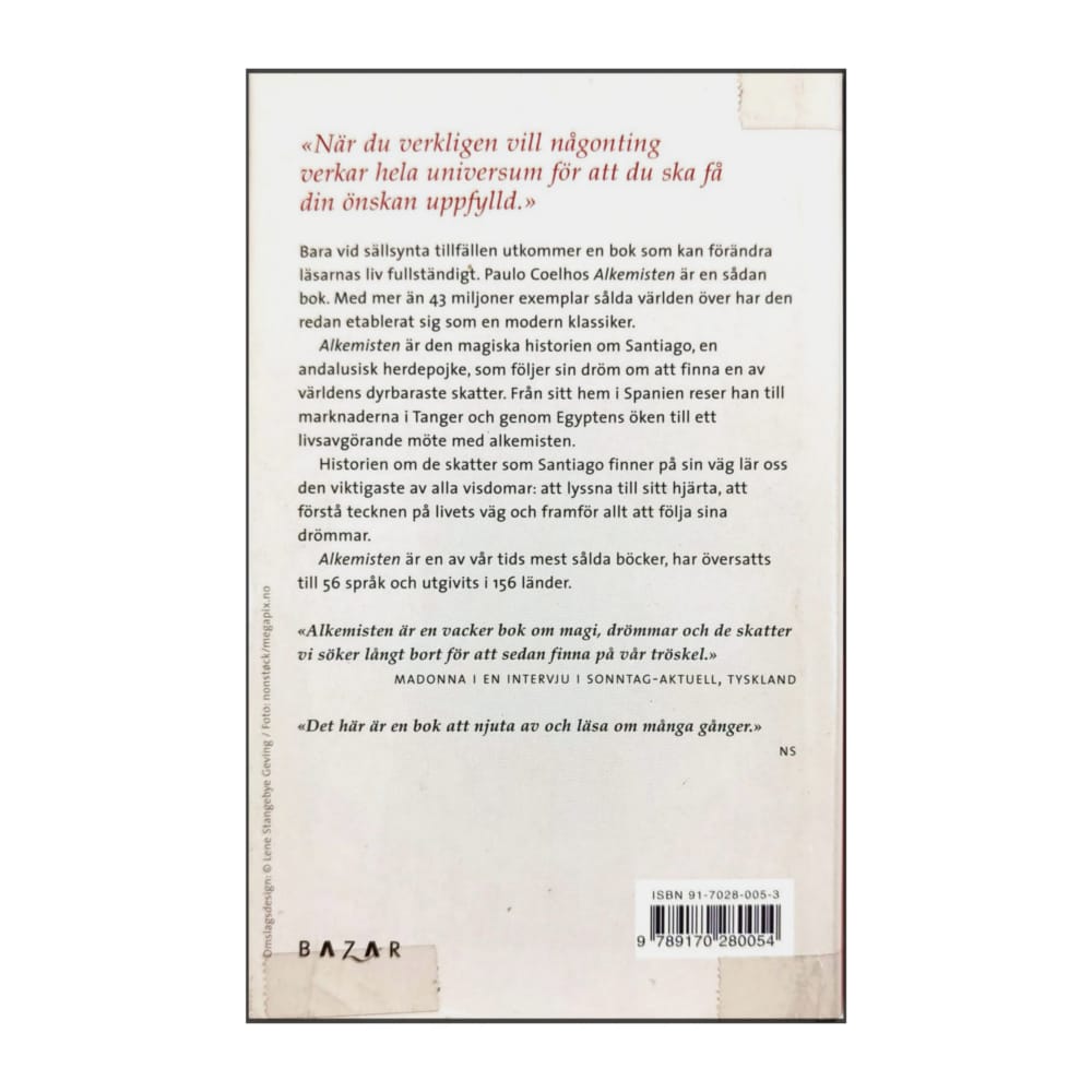 Paulo Coelho: Alkemisten