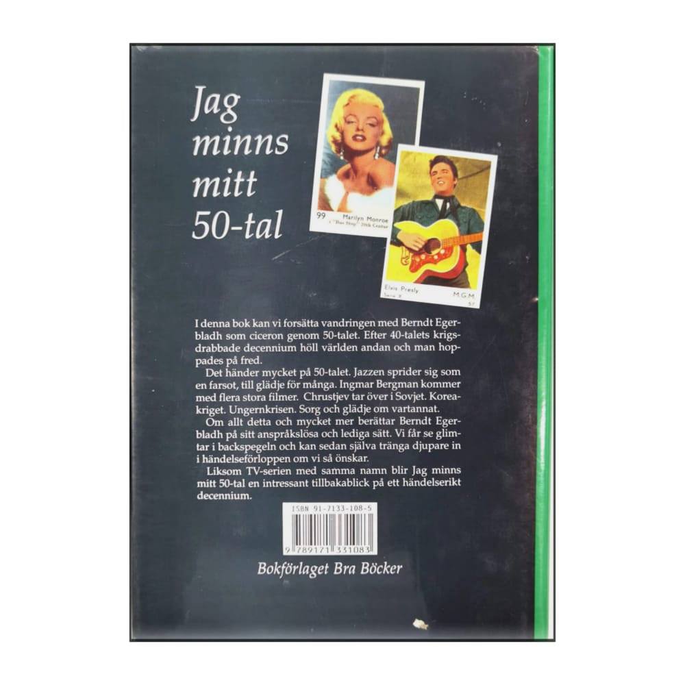 Berndt Egerbladh: Jag Minns Mitt 50-Tal