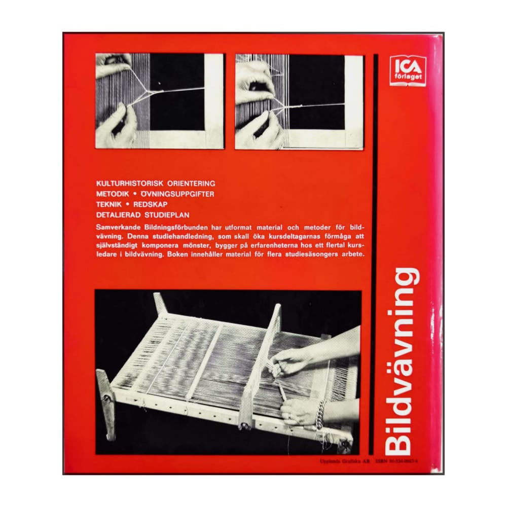 Stina Carlsson: Bildvävning