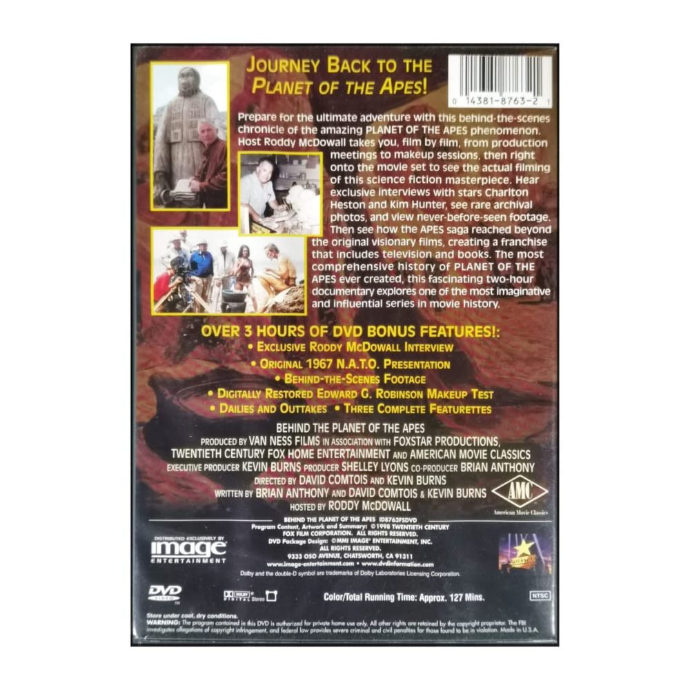 Planet Of The Apes: Behind The Planet Of The Apes