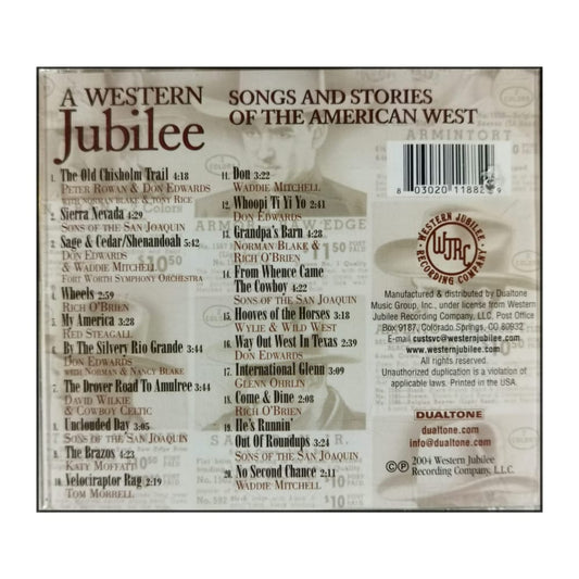A Western Jubilee: Songs And Stories Of The American West