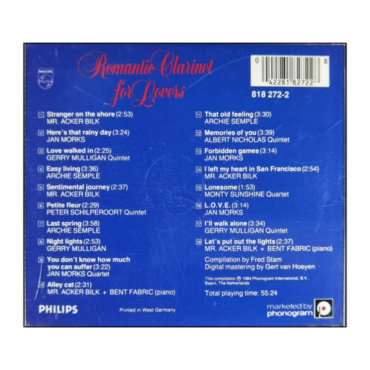 Romantic Clarinet For Lovers