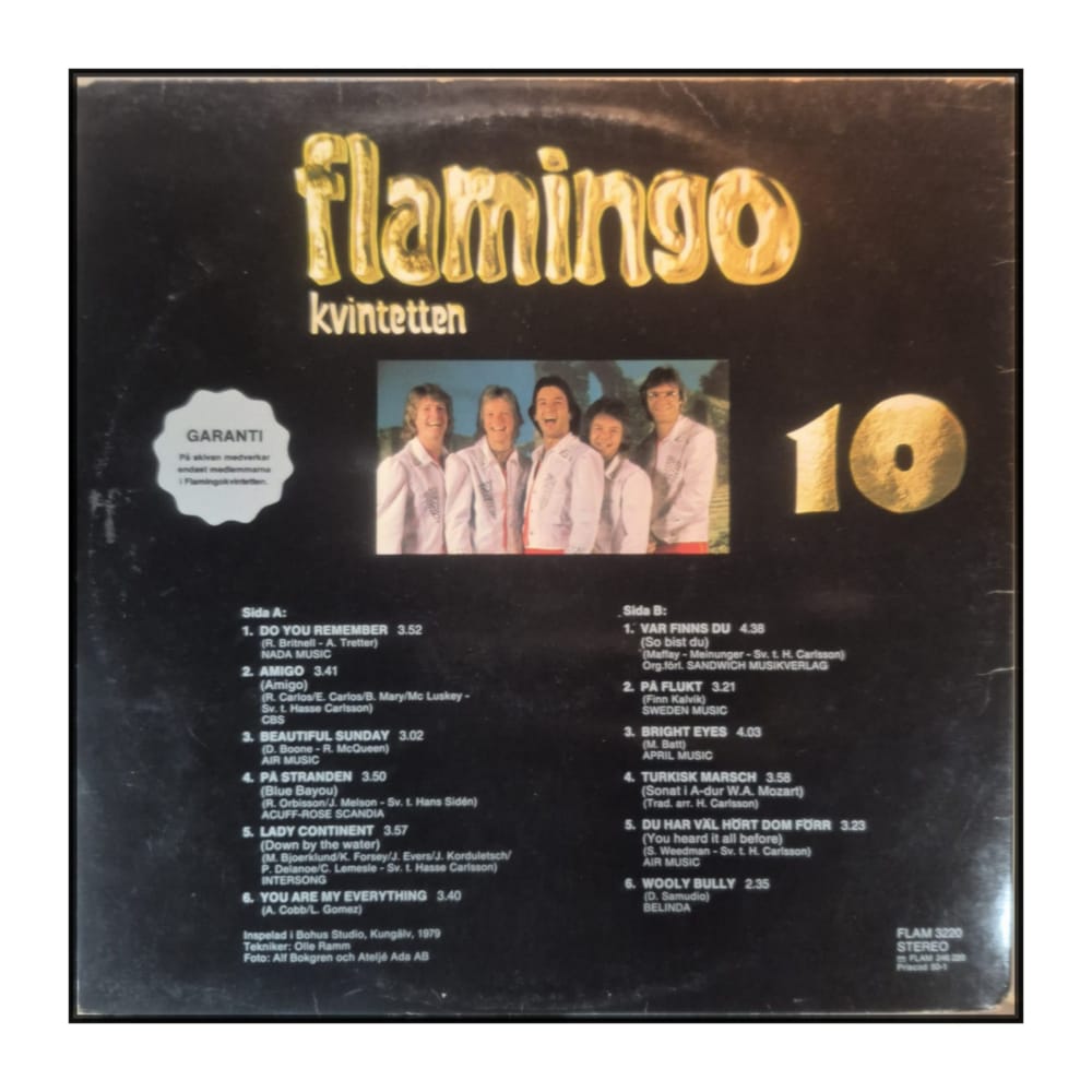 Flamingokvintetten: 10
