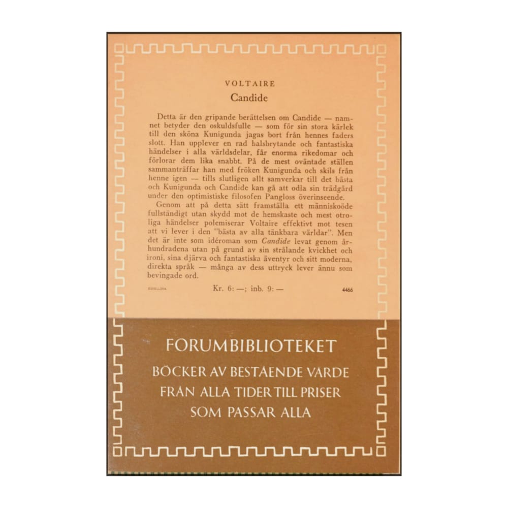 Voltaire: Candide