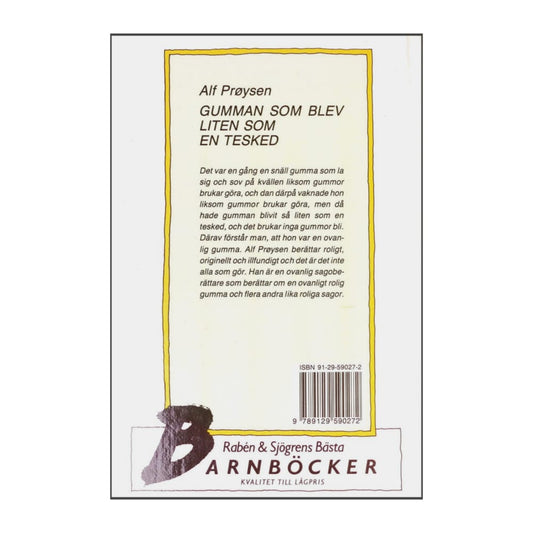 Alf Prøysen: Gumman Som Blev Liten Som En Tesked