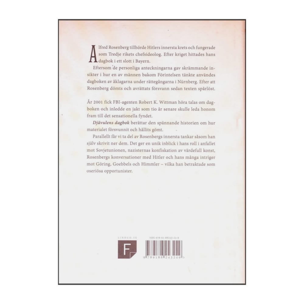 David Kinney & Robert K. Wittman: Djävulens Dagbok