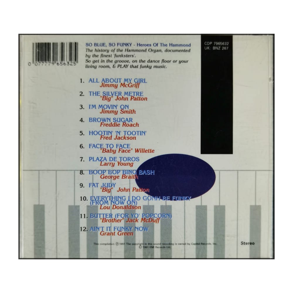 So Blue So Funky: Heroes Of The Hammond