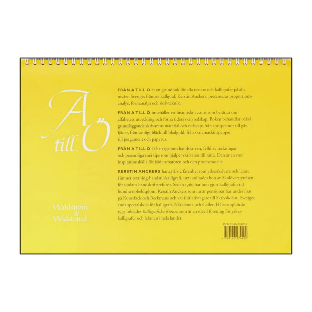 Kerstin Anckers: Från A Till Ö