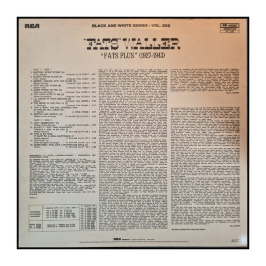 Fats Waller: Fats Plus