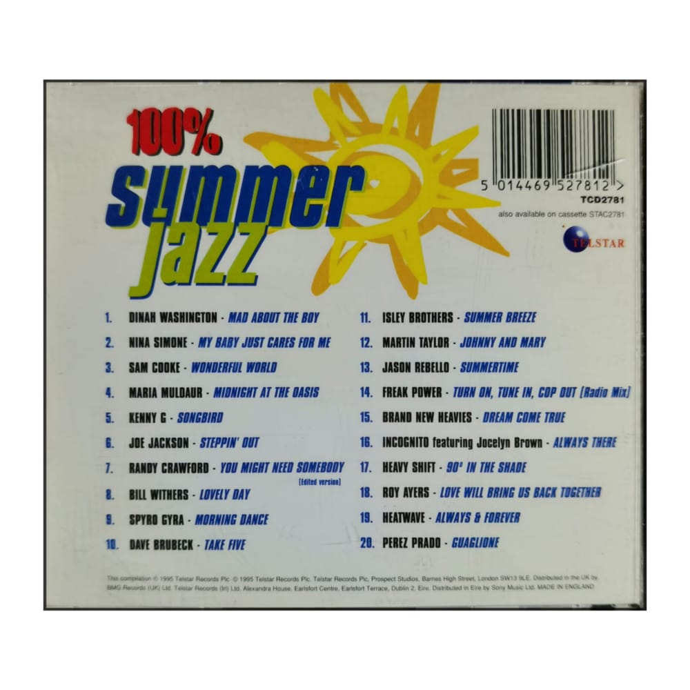 100% Summer Jazz: 20 Cool Jazz Classics