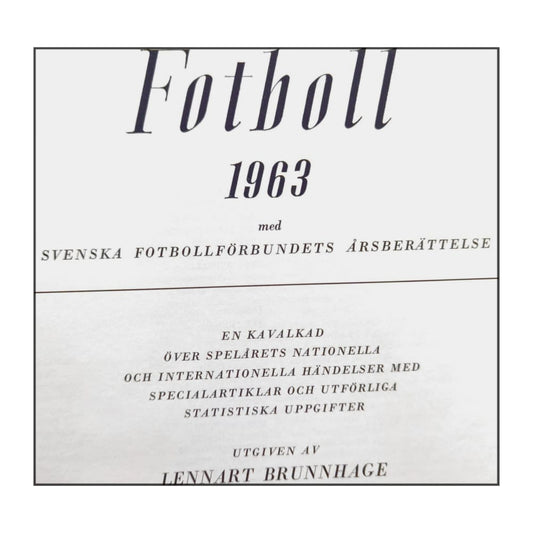 Fotboll 1963