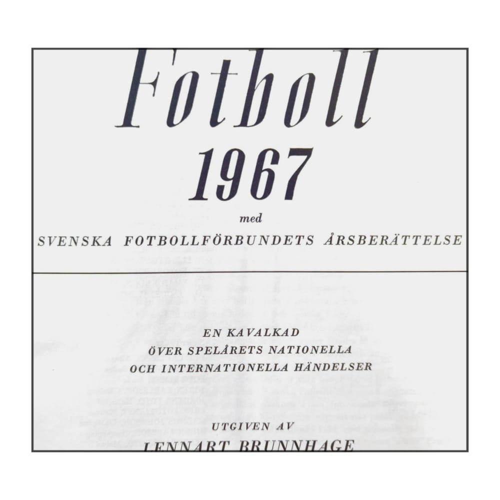 Fotboll 1967