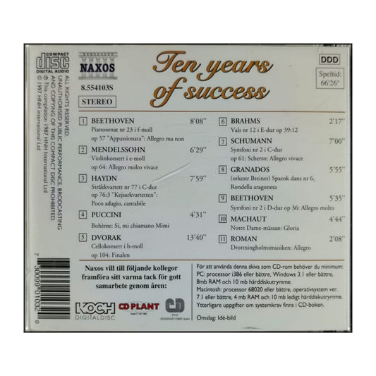 Naxos: Ten Years Of Success