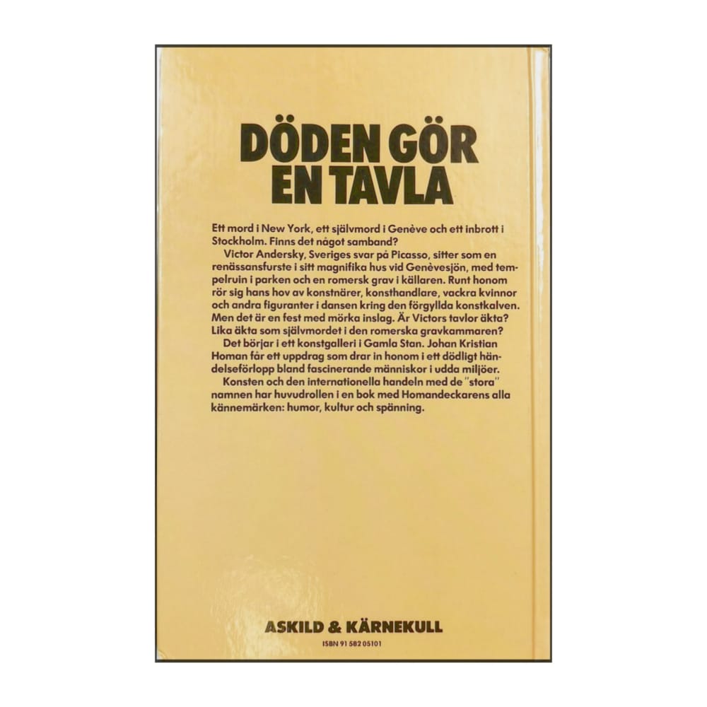 Jan Mårtenson: Döden Gör En Tavla