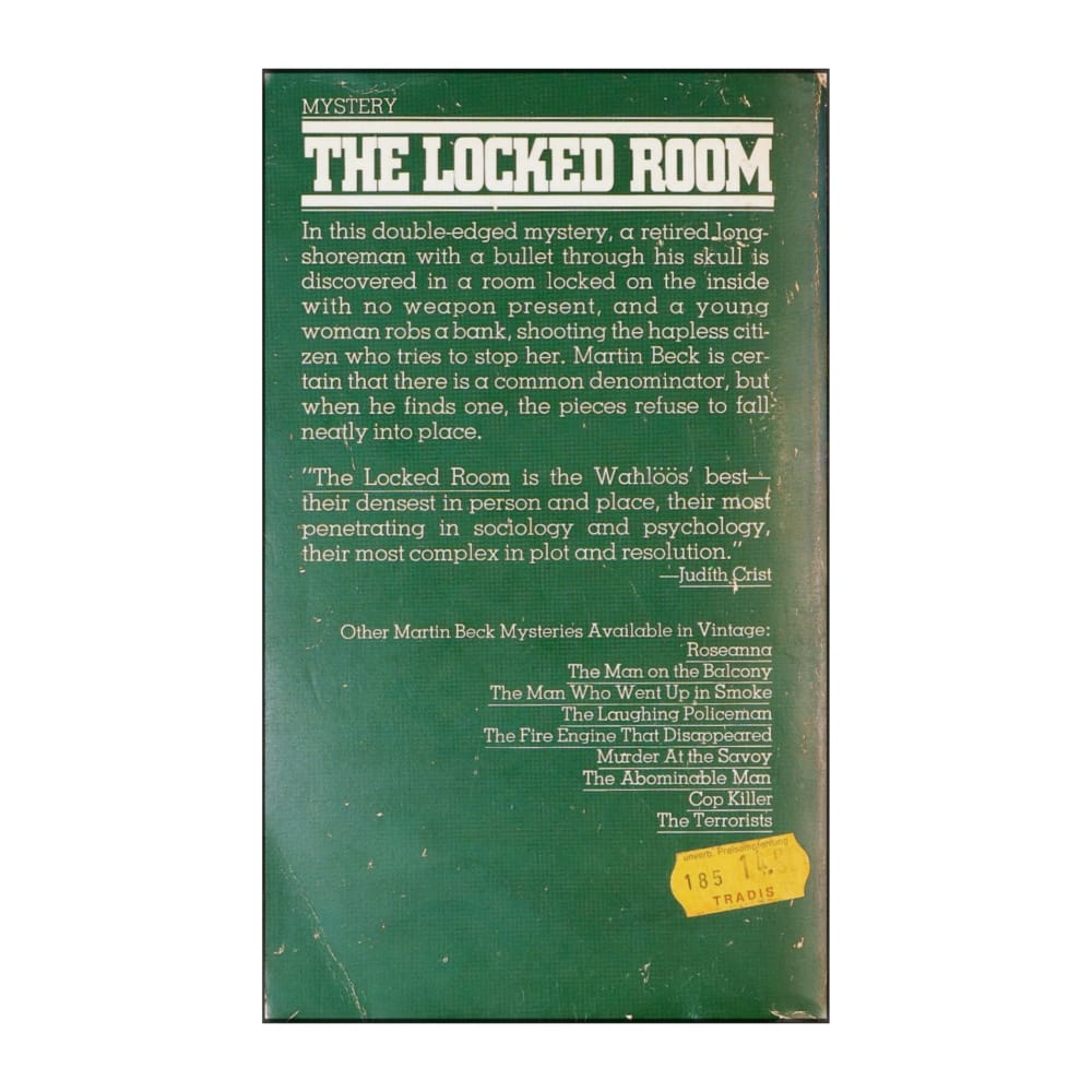Maj Sjowall-Per Wahlöö: The Locked Room