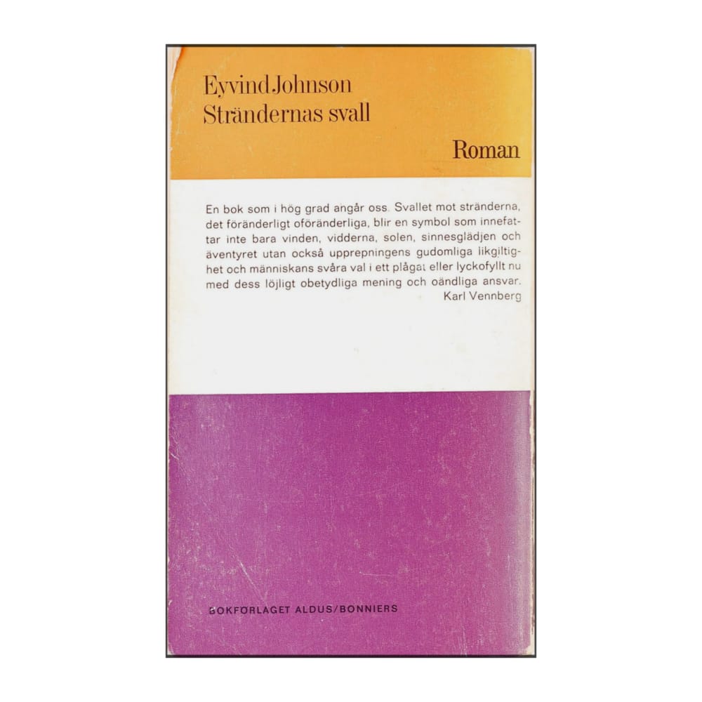 Eyvind Johnson: Strändernas Svall