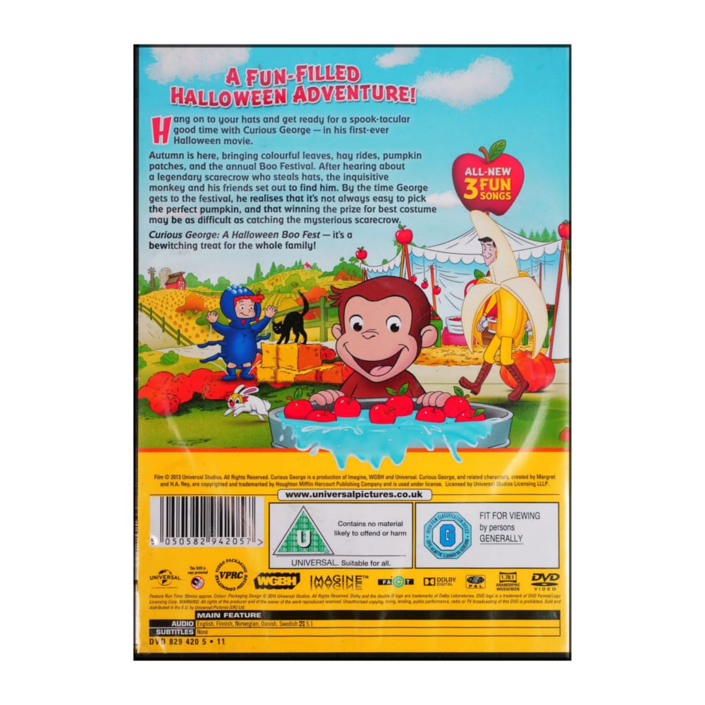 Curious George: A Halloween Boofest