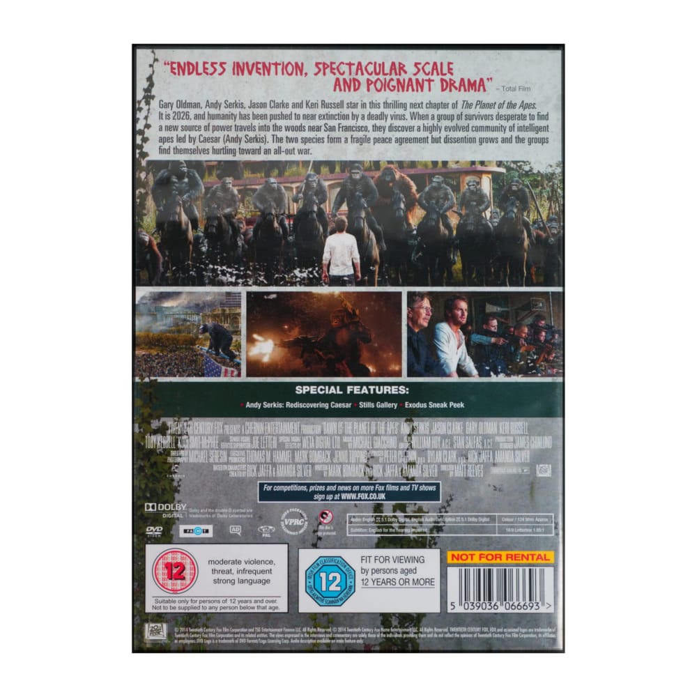 Planet Of The Apes: Dawn Of The Planet Of The Apes
