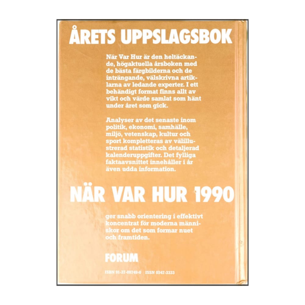 När Var Hur 1990
