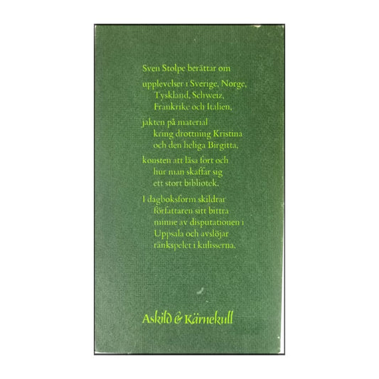 Sven Stolpe: Låt Mig Berätta: Minnen Och Anekdoter