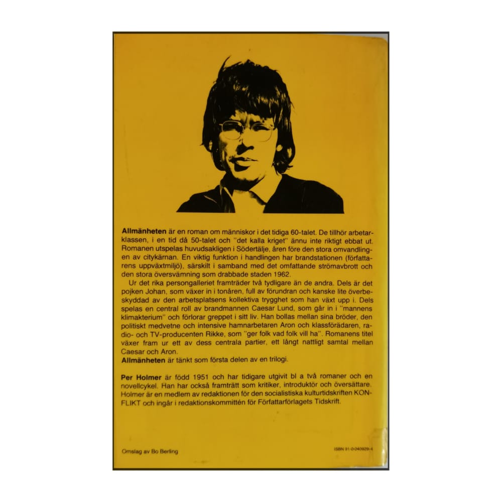 Per Holmer: Allmänheten