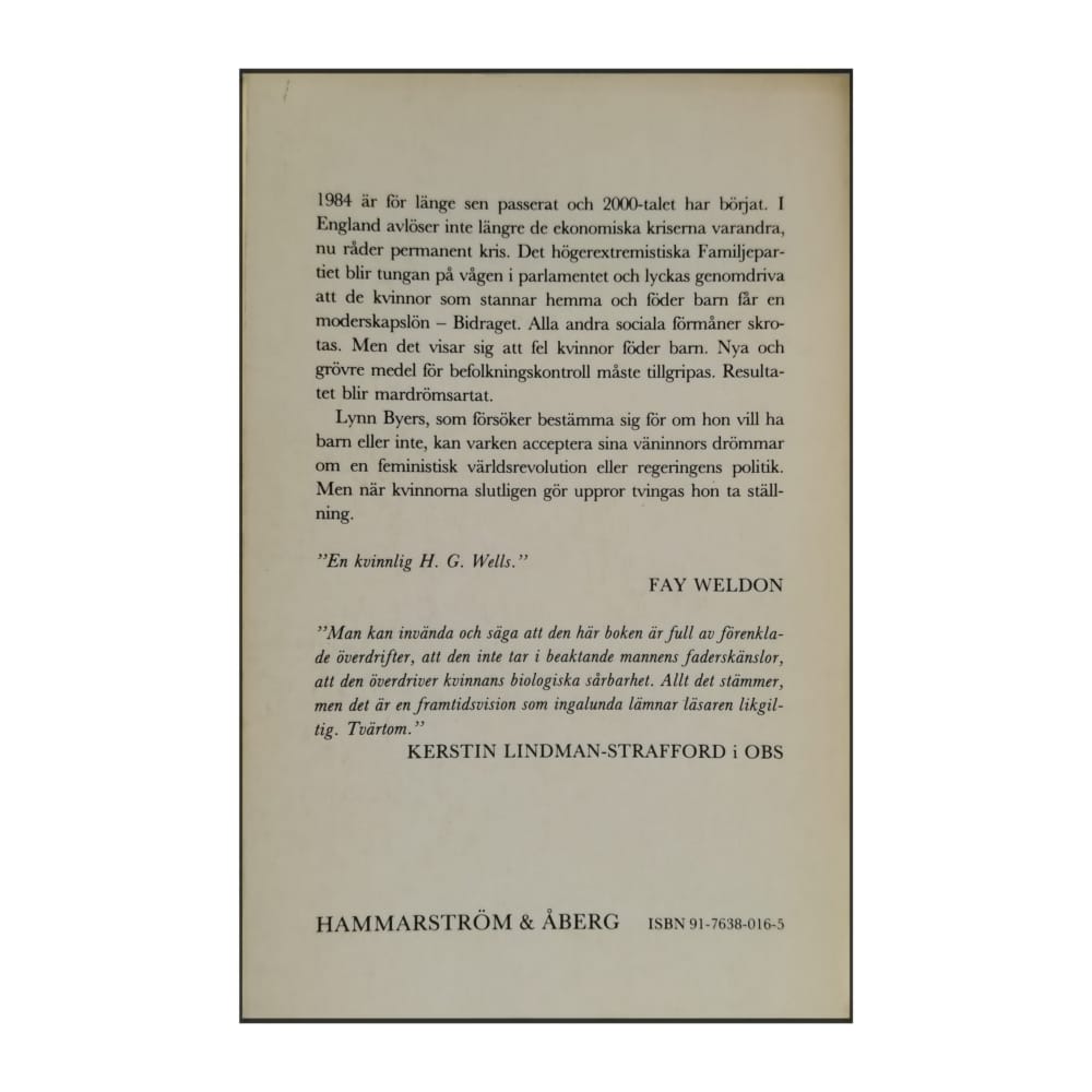 Zoë Fairbairns: Bidraget