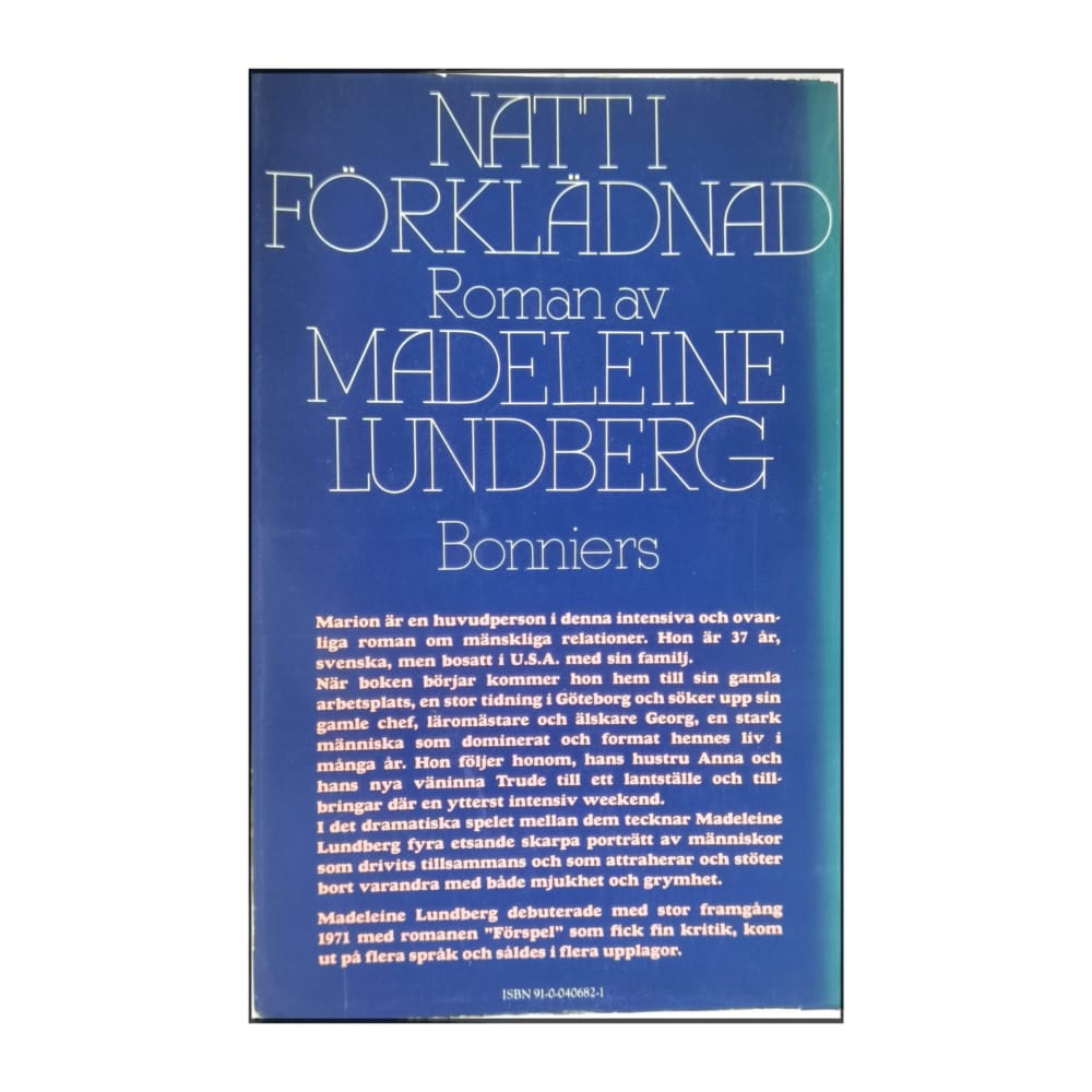 Madeleine Lundberg: Natt I Förklädnad