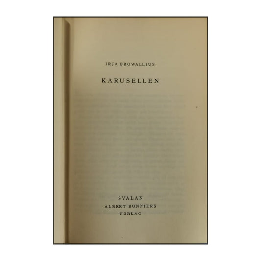 Irja Browallius: Karusellen