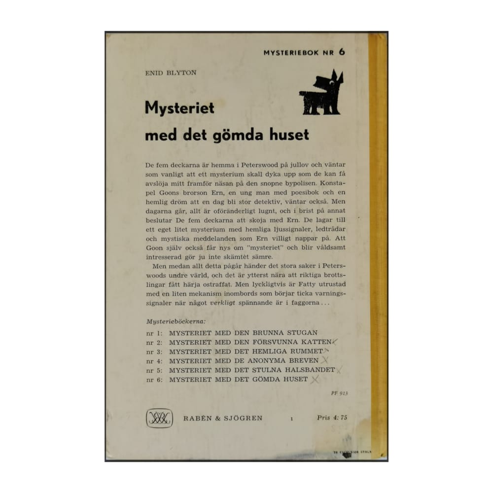 Enid Blyton: Mysteriet Med Det Gömda Huset