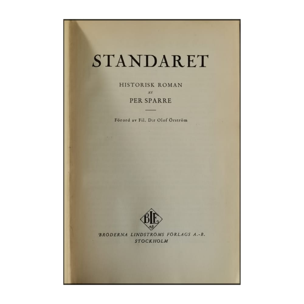 Per Sparre: Standaret