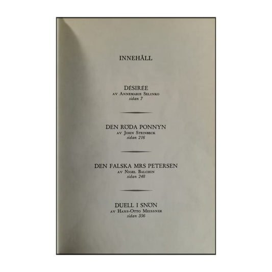 Det Bästas Bokval: Désirée