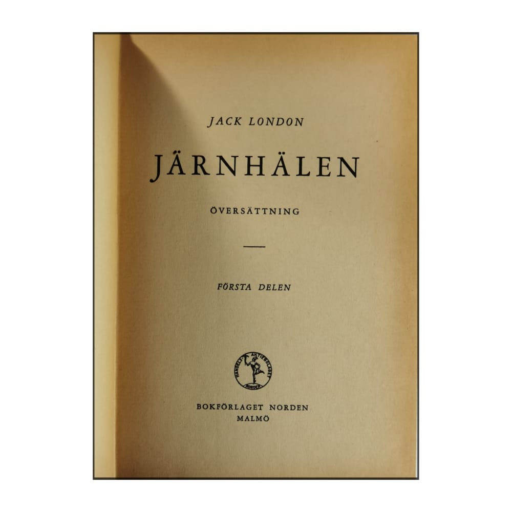 Jack London: Järnhälen 1