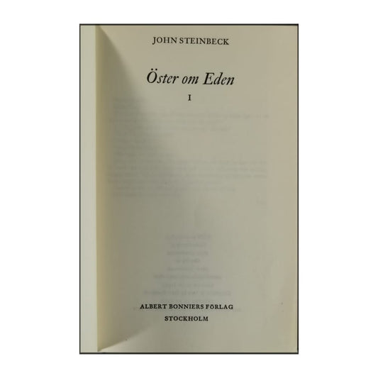 John Steinbeck: Öster Om Eden 1