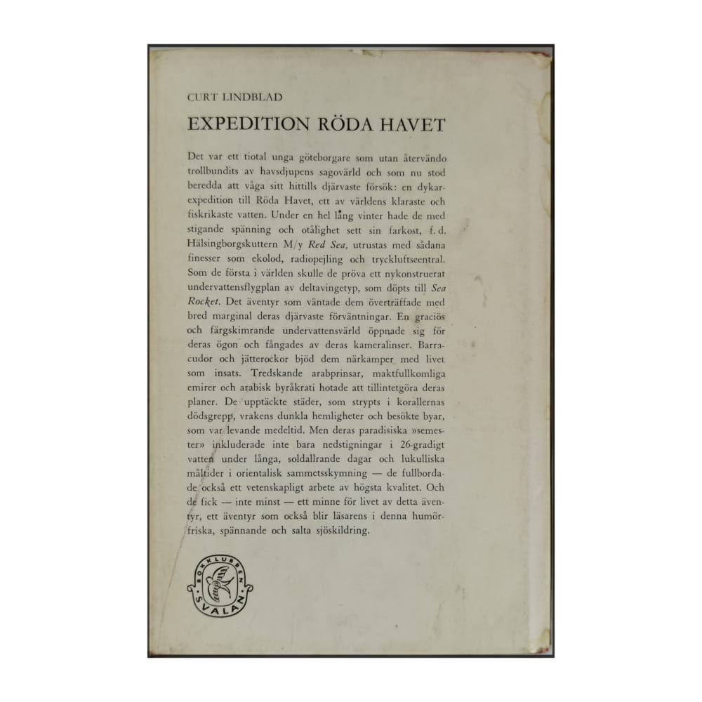 Curt Lindblad: Expedition Röda Havet