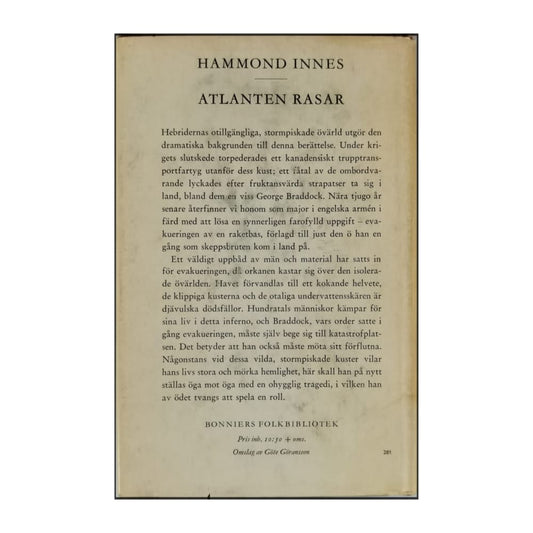 Hammond Innes: Atlanten Rasar