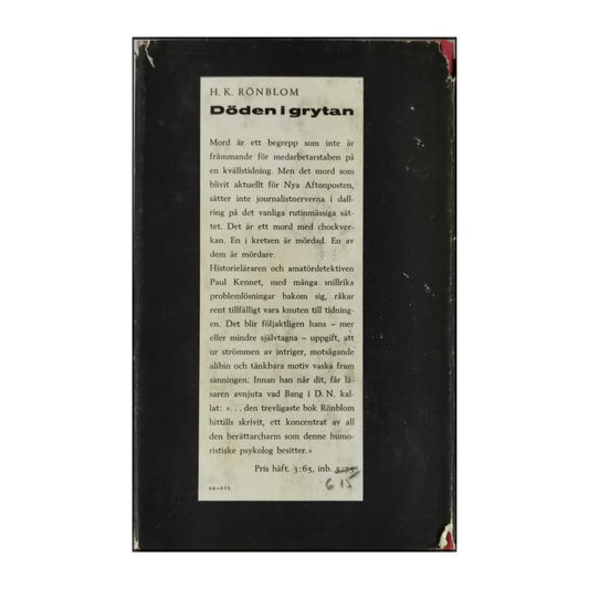 H.-K. Rönblom: Död Bland De Döda