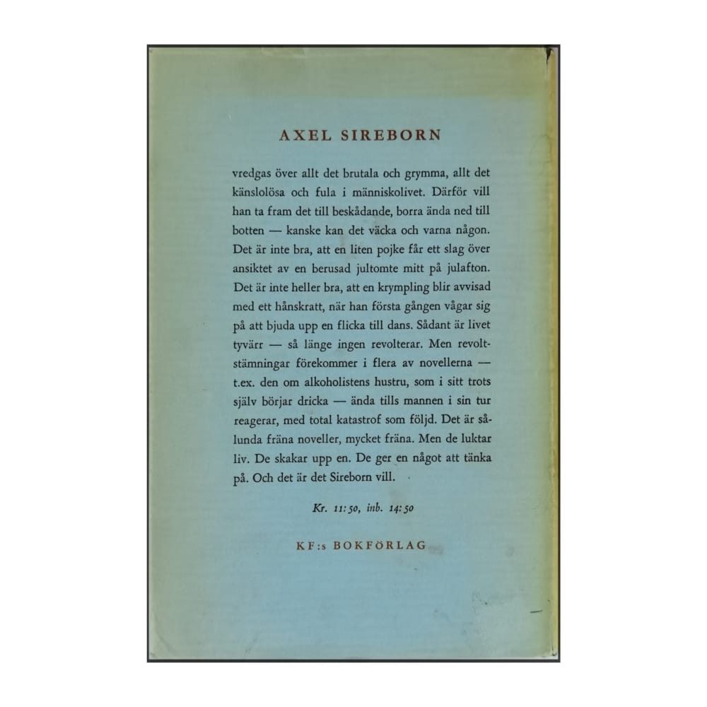 Axel Sireborn: Förbjudna Lekar