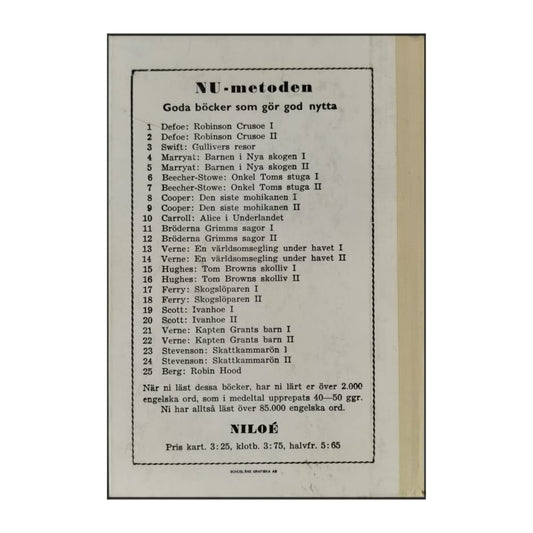 Harriet Beecher Stowe: Onkel Toms Stuga 1