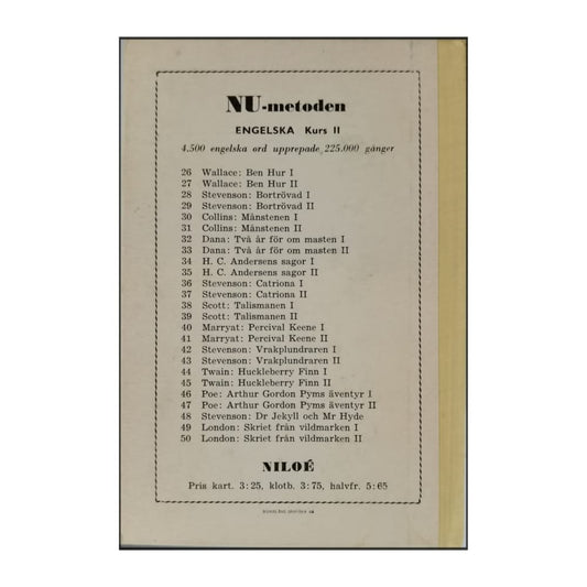 Robert Louis Stevenson: Bortrövad 1