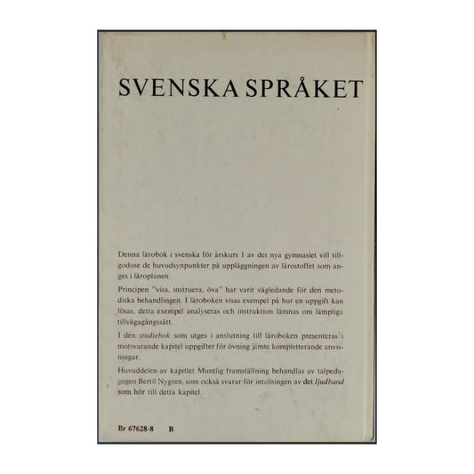 Arne Bengtson: Svenska Språket