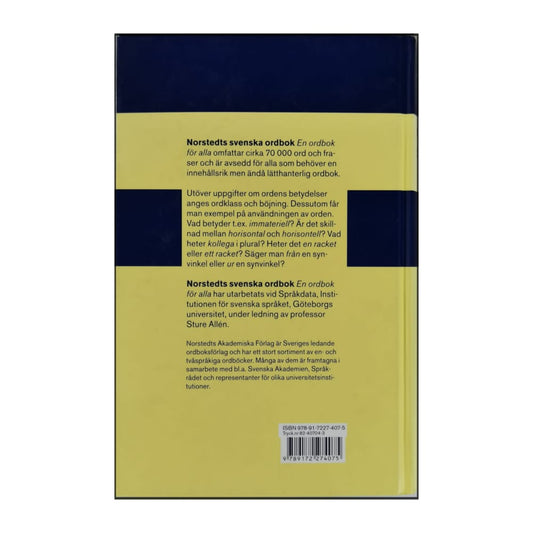 Norstedts Svenska Ordbok: 70000 Ord Och Fraser