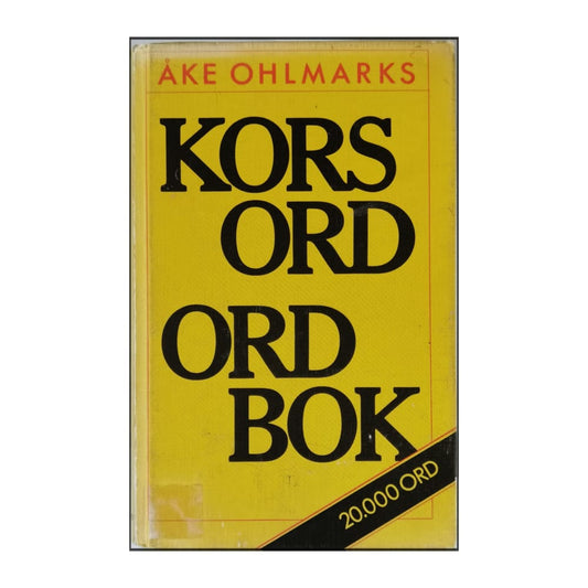 Åke Ohlmarks: Korsord Ordbok