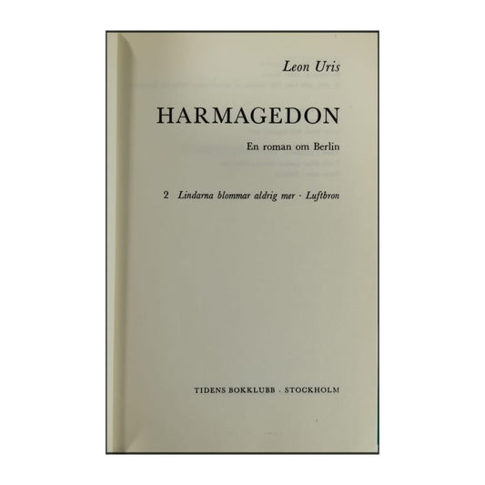 Leon Uris: Harmagedon