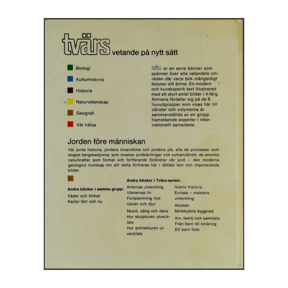 Tvärs: Jorden Före Människan